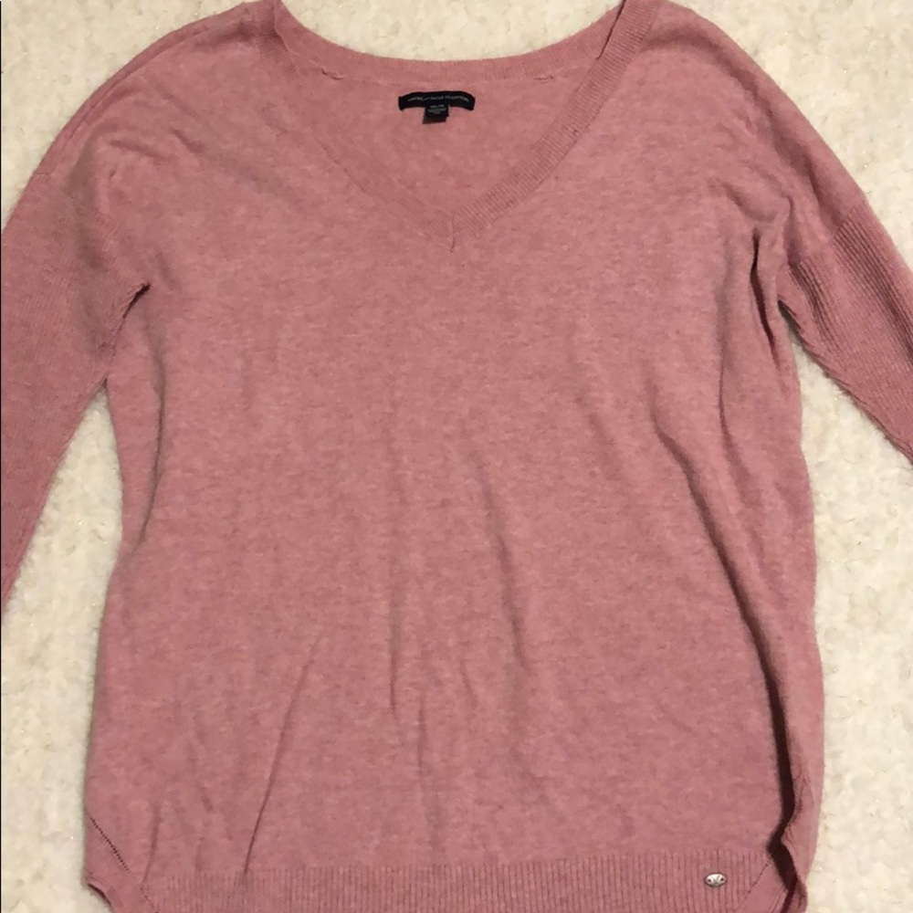 Pink Sweater